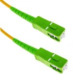Cable de fibra óptica SC/APC a SC/APC de 1 a 100 metros